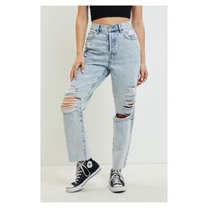 NWT pacsun high rise straight leg Jean Sz 24